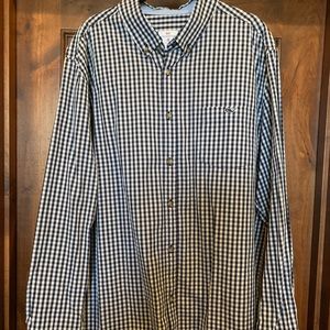 NWOT Vineyard Vines for Target men’s navy white gingham shirt
